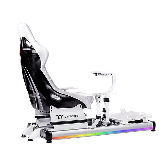 Siège de simulation de vol Thermaltake GF500 - Blanc - Autre vue