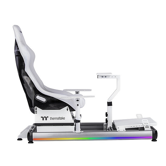 Siège de simulation de vol Thermaltake GF500 - Blanc - Autre vue