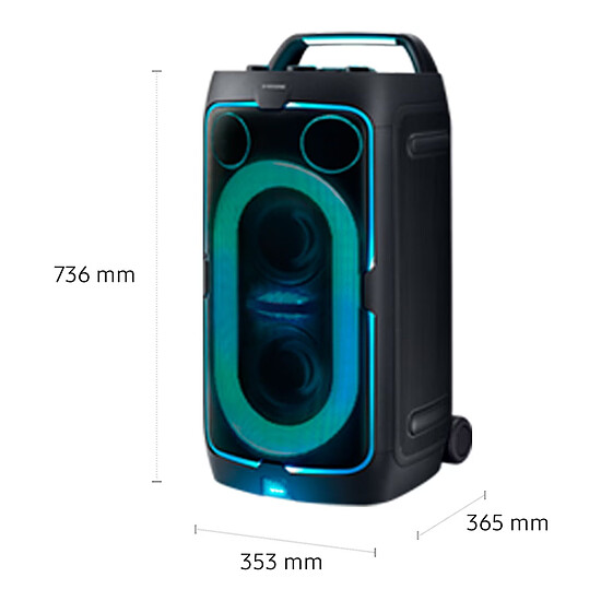Enceinte de soirée Samsung MX-ST50F/XE - Autre vue
