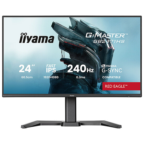 Écran PC iiyama  G-Master GB2471HS-B1 Red Eagle - Autre vue