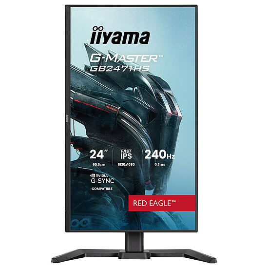 Écran PC iiyama  G-Master GB2471HS-B1 Red Eagle - Autre vue