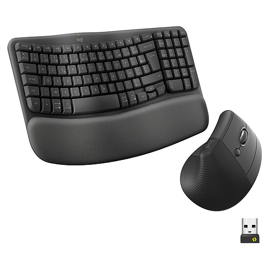 Clavier PC Logitech Wave Keys and Lift Combo Pack - Autre vue