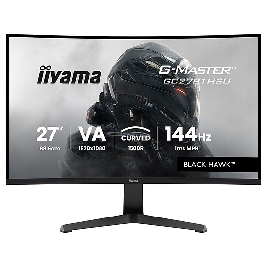 Écran PC iiyama  G-Master GC2781HSU-B1 Black Hawk - Autre vue
