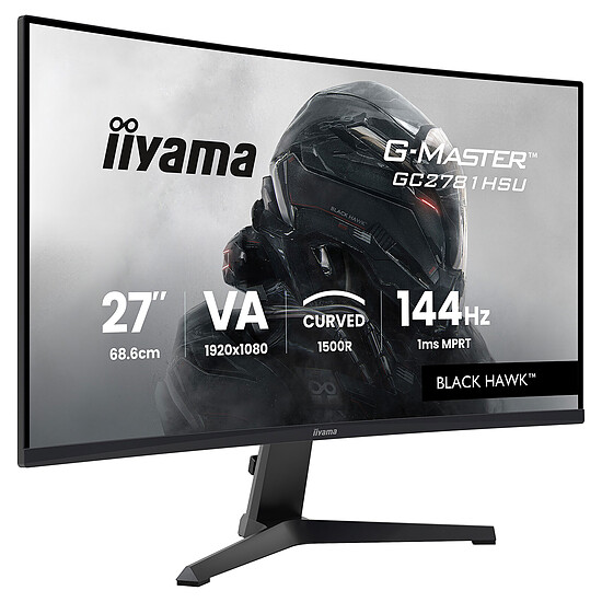 Écran PC iiyama  G-Master GC2781HSU-B1 Black Hawk - Autre vue