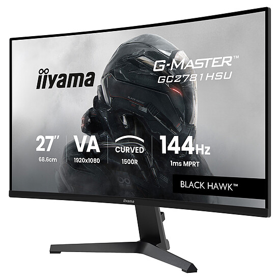 Écran PC iiyama  G-Master GC2781HSU-B1 Black Hawk - Autre vue