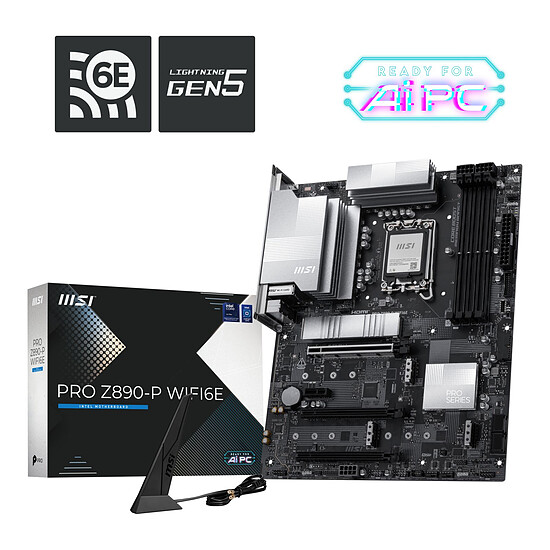 Carte mère MSI PRO Z890-P WIFI6E - Autre vue