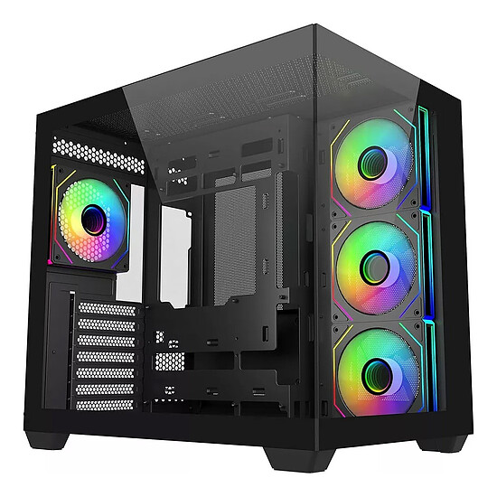 Boîtier PC Cooler Master Elite 681 7 fans Edition - Noir - Autre vue