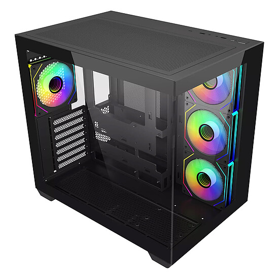 Boîtier PC Cooler Master Elite 681 7 fans Edition - Noir - Autre vue