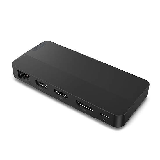 Station d'accueil PC portable Lenovo Travel Dock Dual Display USB-C 65W (40B90000WW) - Autre vue