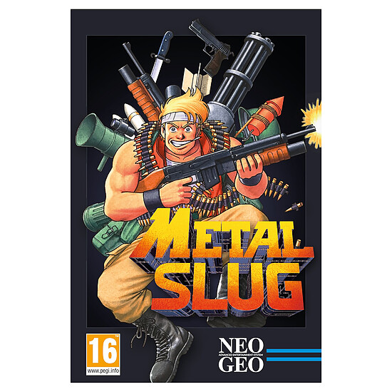 Console rétrogaming Metal Slug (NEO-GEO AES+) - Autre vue