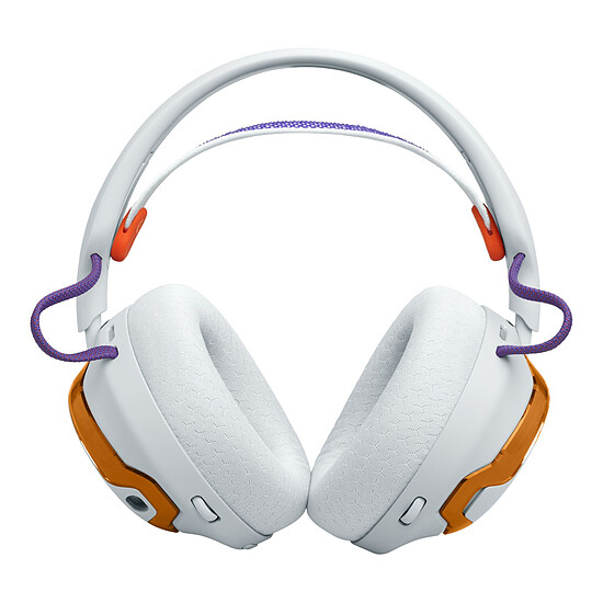 Casque micro JBL Quantum 650 - Blanc orange - Autre vue