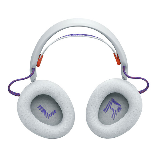 Casque micro JBL Quantum 650 - Blanc orange - Autre vue