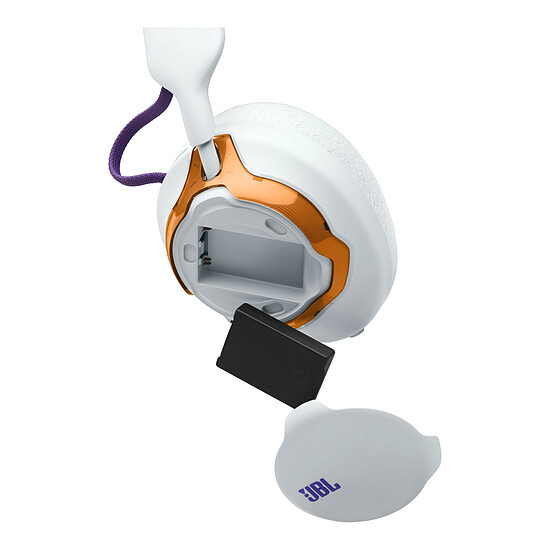 Casque micro JBL Quantum 650 - Blanc orange - Autre vue