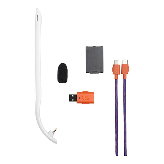 Casque micro JBL Quantum 650 - Blanc Violet  - Autre vue