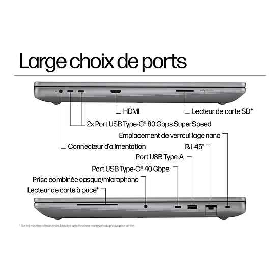 PC portable HP ZBook Fury G1i 18 pouces (C79X7ET) - Autre vue