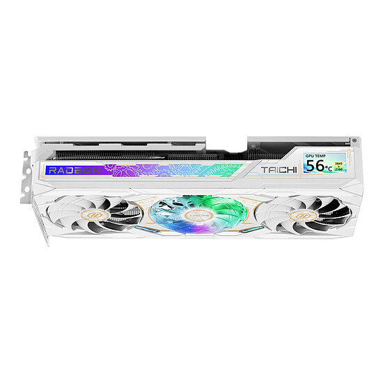Carte graphique ASRock AMD Radeon RX 9070 XT Taichi White 16GB OC - Autre vue