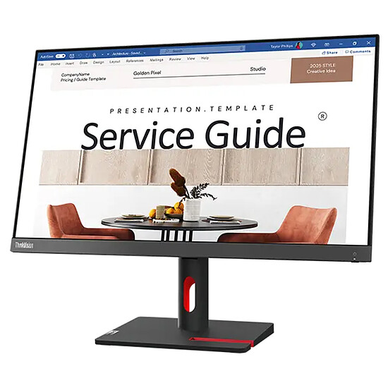 Écran PC Lenovo  ThinkVision S24i-30 - Autre vue