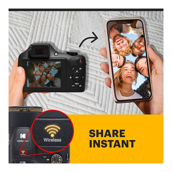 Appareil photo compact ou bridge Kodak Pixpro AZ653 Astro Zoom - Autre vue