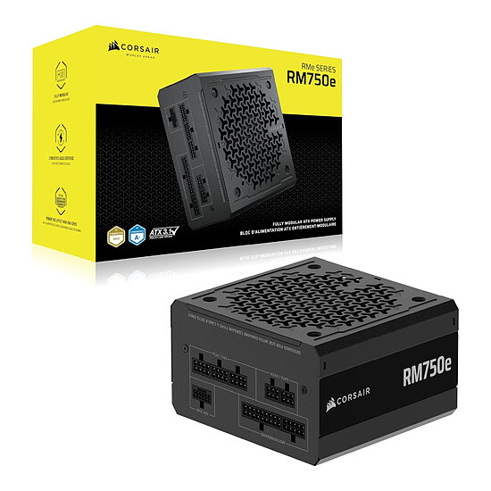 Corsair RM750e (2025) - Noir