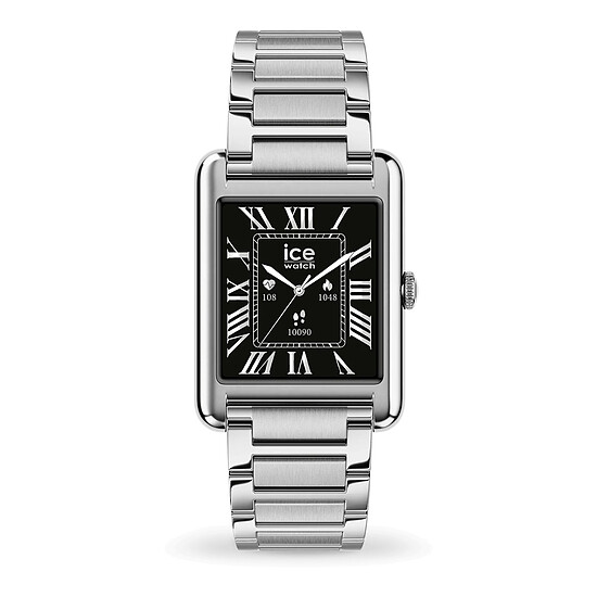 Montre connectée ICE Watch Smart TKS 2.0 - Silver + + Ice Boliday Blanc et Or - Autre vue