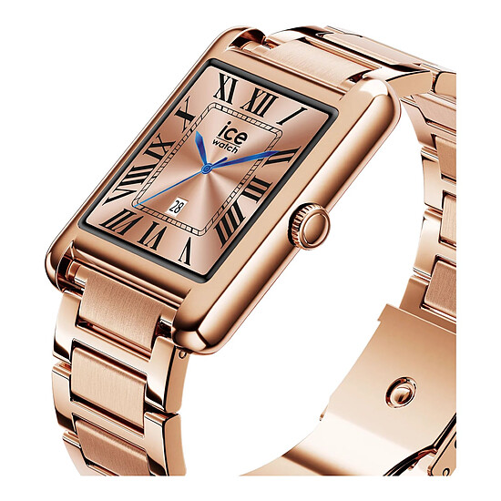 Montre connectée ICE Watch Smart TKS 2.0 - Rose-gold + Ice Boliday Blanc et Or - Autre vue