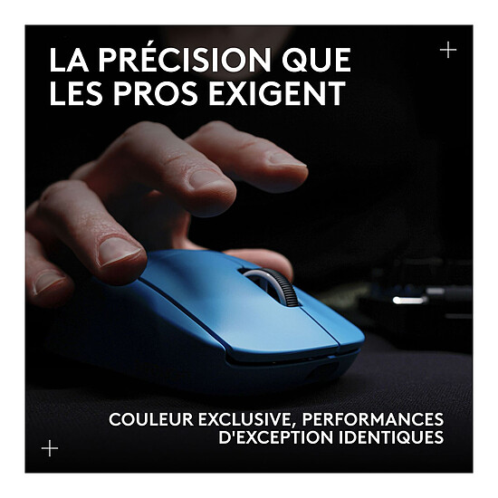 Souris PC Logitech G Pro X Superlight 2 Lightspeed - ÉDITION LIMITÉE Cyan - Autre vue
