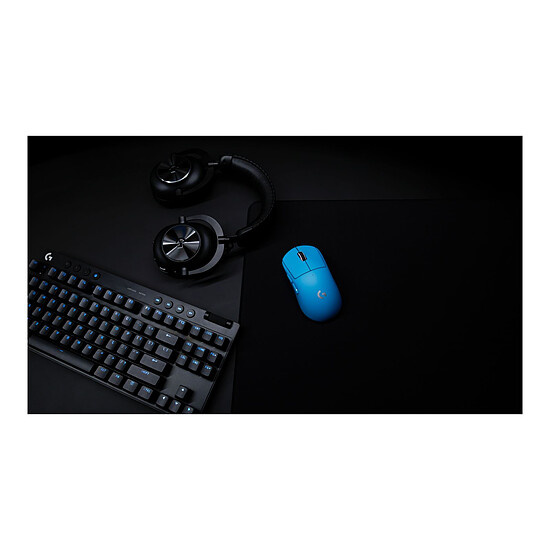 Souris PC Logitech G Pro X Superlight 2 Lightspeed - ÉDITION LIMITÉE Cyan - Autre vue