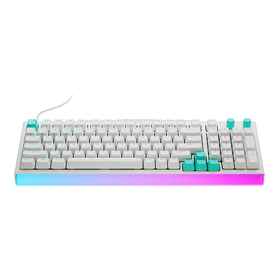 Clavier PC Logitech G G512 X 98 - Blanc - Autre vue