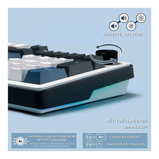 Clavier PC The G-Lab Keyz Elite 450 - Autre vue