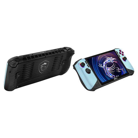 Console portable MSI Claw 8 AI+ A2VM-246FR - Glacier Blue - Autre vue