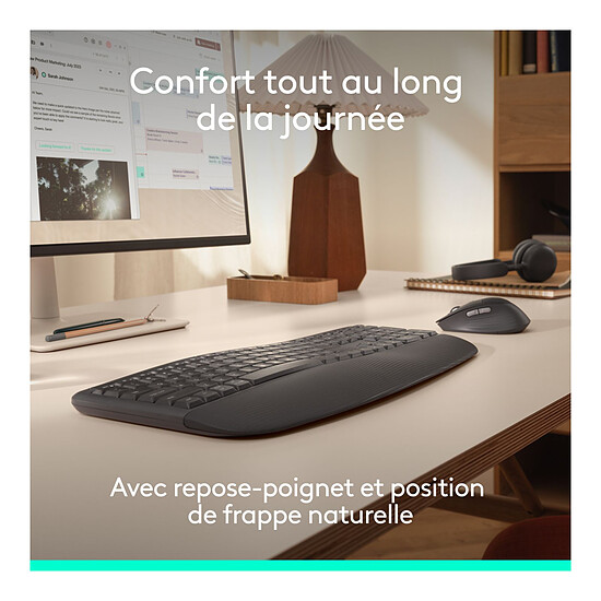 Clavier souris bureautique Logitech Signature Comfort Plus MK880 - Autre vue