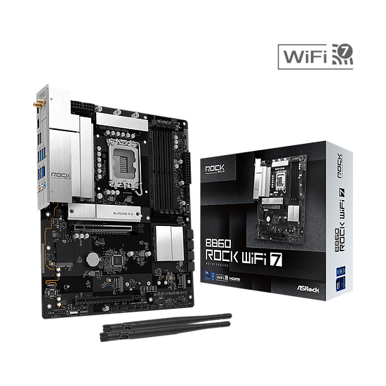 Carte mère ASRock B860 Rock WiFi 7 - Autre vue