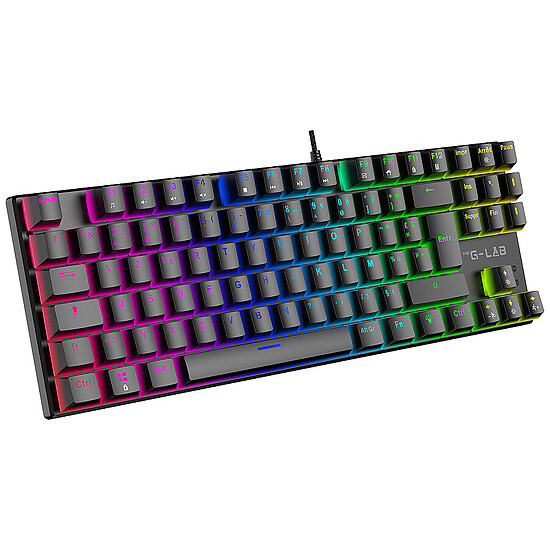 Clavier souris gamer The G-Lab Combo Mercury EX - Autre vue