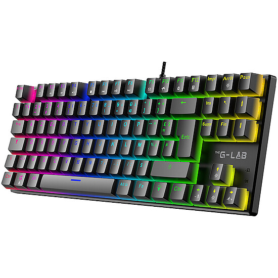 Clavier souris gamer The G-Lab Combo Mercury EX - Autre vue