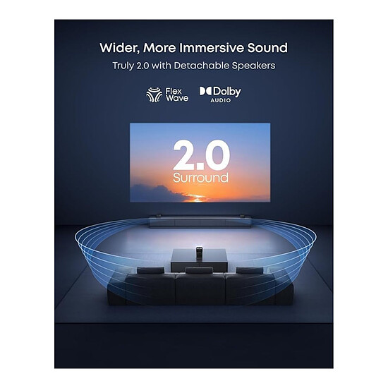 Vidéoprojecteur Nebula P1 - Led DLP Full HD - 650 Lumens - Autre vue