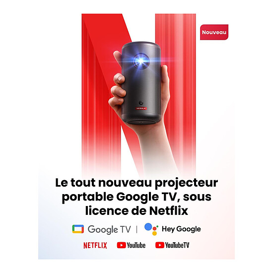 Vidéoprojecteur Nebula Capsule 3 - Led DLP Full HD - 200 Lumens - Autre vue