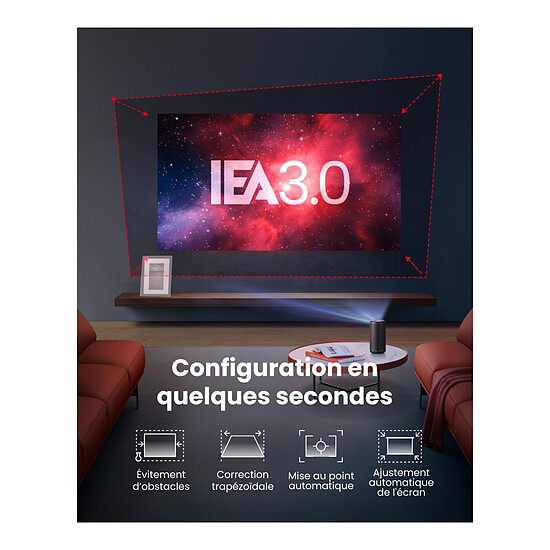 Vidéoprojecteur Nebula Capsule 3 - Led DLP Full HD - 200 Lumens - Autre vue