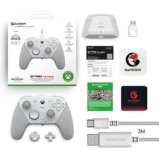 Manette de jeu GameSir G7 Pro Mech White - Autre vue