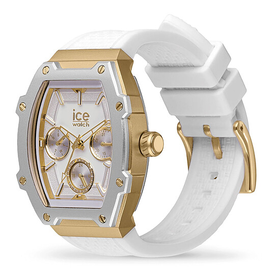 Montre connectée ICE Watch Smart TKS 2.0 - Silver + + Ice Boliday Blanc et Or - Autre vue