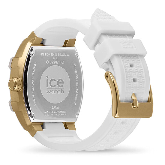 Montre connectée ICE Watch Smart TKS 2.0 - Silver + + Ice Boliday Blanc et Or - Autre vue
