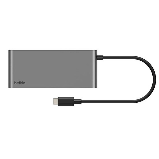 Hub USB Belkin Hub USB-C vers 4 USB, 1 Ethernet, 1 HDMI, 1 carteSD - Autre vue