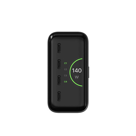Chargeur SATECHI ChargeView 140W GaN - Noir - Autre vue