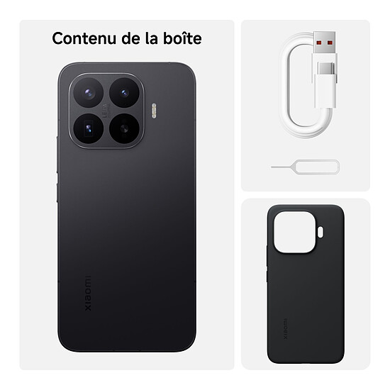 Smartphone Xiaomi 17T Pro 5G Noir - 512 Go - 12 Go - Autre vue