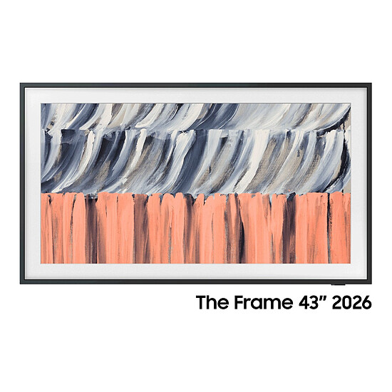 TV Samsung The Frame TQ43LS03HE- TV QLED 4K UHD HDR - 108 cm - Autre vue