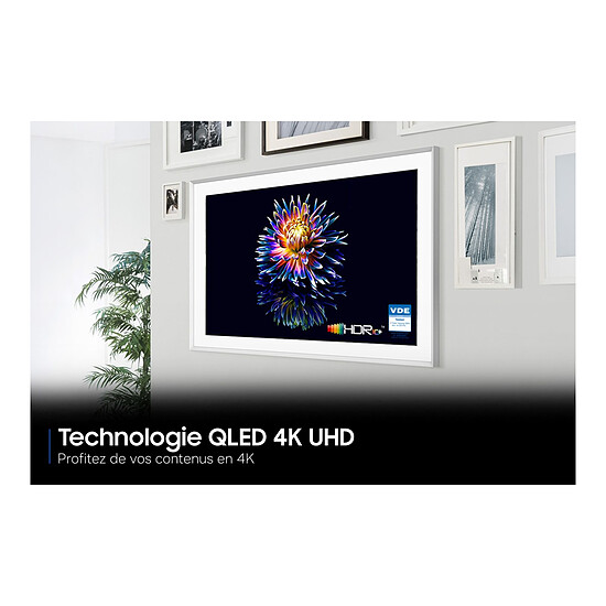 TV Samsung The Frame TQ43LS03HE- TV QLED 4K UHD HDR - 108 cm - Autre vue