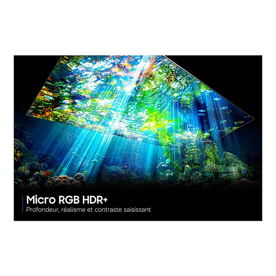 TV Samsung Micro RGB TMR55R85H - TV Micro RGB 4K UHD HDR - 139 cm - Autre vue