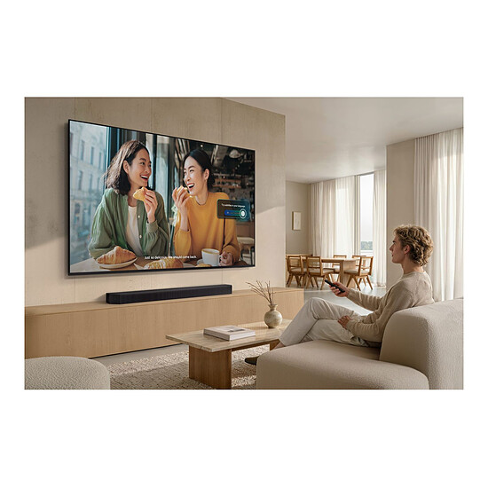 TV Samsung Micro RGB TMR55R85H - TV Micro RGB 4K UHD HDR - 139 cm - Autre vue