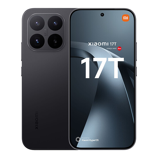 Smartphone Xiaomi 17T 5G Noir - 256 Go - 12 Go - Autre vue