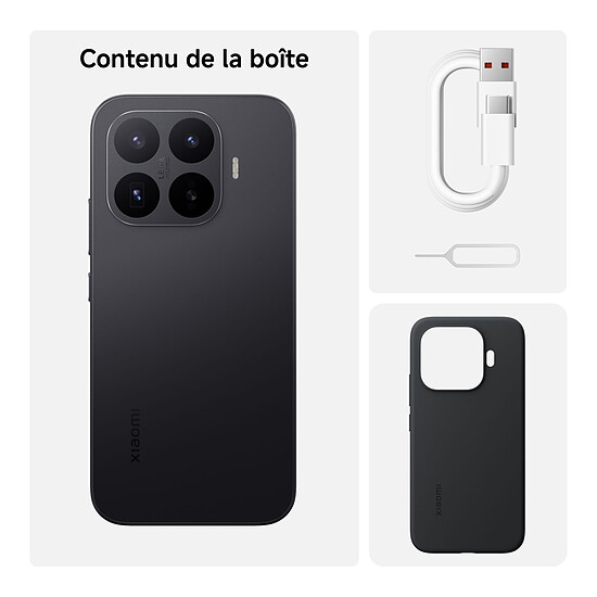 Smartphone Xiaomi 17T 5G Noir - 256 Go - 12 Go - Autre vue