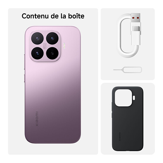Smartphone Xiaomi 17T 5G Violet - 256 Go - 12 Go - Autre vue